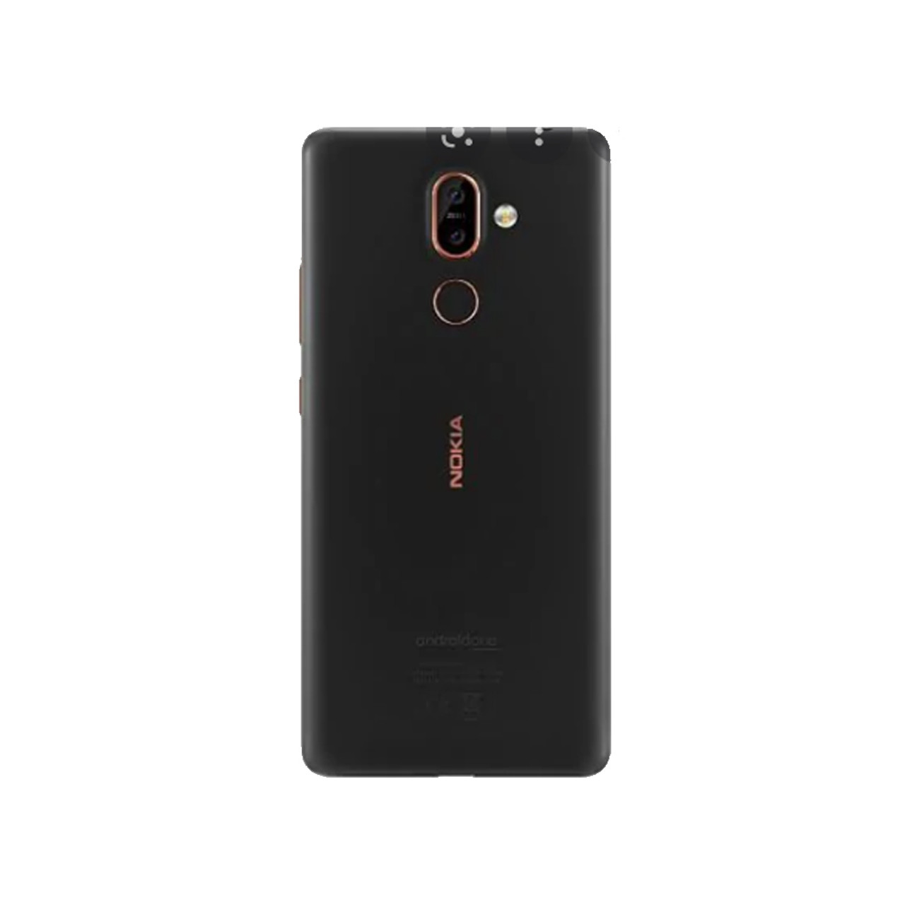 Nokia 8(8.1)|Back glass cover with lens | BLK