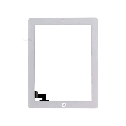 iPad 2nd Gen - Touch Screen Home Button&Front Camera Genuine - White