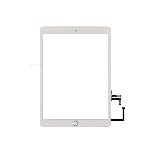 iPad 5thGen (2017)Touch Screen Adhesive&Front Camera Genuine-White