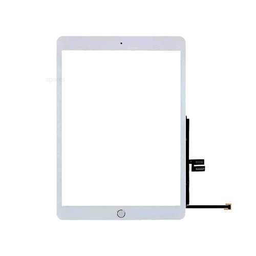 iPad 7th Gen (2019)Touch Screen Adhesive&Front Camera Bracket Pre-White