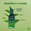 Green Tea Hyaluronic Acid Serum, serumi me caj jeshil, antirrudhe, lekure e thate, innisfree, teamra