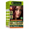 Gel Colour, Boje flokesh, Mbulon thinjat, Pa amoniak, Kena, Natyrale,Organike,3.6,Burgundy, Patellxhan