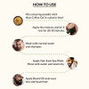 Beard Colour, Boje Mjekre, Mbulon thinjat, Pa amoniak, Kena, Natyrale,Organike,3.0, Dark Brown, Kafe erret