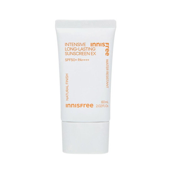 Intensive Long Lasting SPF 50+, krem dielli, spf, spf 50, mnrojtje nga dielli, mbrojtje maksimale, spf natyral, spf bio, spf fizike,krem dielli me spf 50, hidratues me spf, waterproof, kundra ujit, innisfree, teamra
