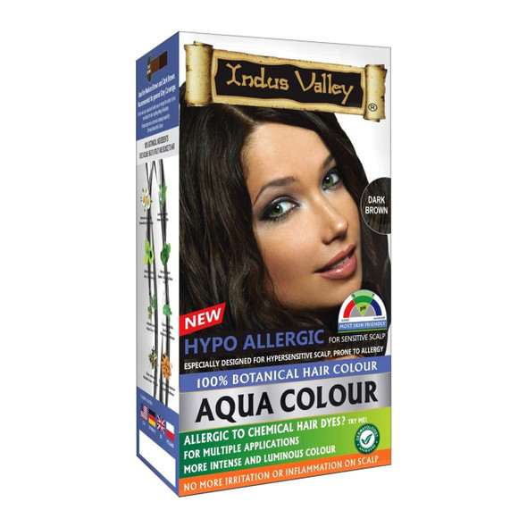 Aqua Colour, Boje flokesh, Mbulon thinjat, Pa amoniak, Kena, Natyrale,Organike, Dark Brown, Kafe e erret Aqua Colour, Boje flokesh, Mbulon thinjat, Pa amoniak, Kena, Natyrale,Organike, Dark Brown, Kafe e erret
