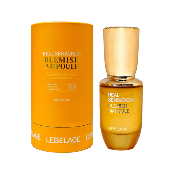 Real Sensation Blemish ampoule, Lebelage, teamra, korean skincare, Ampule per njollat, K beauty, organic skincare Real Sensation Blemish ampoule, Lebelage, teamra, korean skincare, Ampule per njollat, K beauty, organic skincare