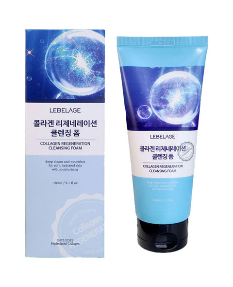 Collagen Regeneration Cleansing Foam, Lares fytyre me kolagjen, korean skin care, organic skin care, teamra, lares fytyre Collagen Regeneration Cleansing Foam, Lares fytyre me kolagjen, korean skin care, organic skin care, teamra, lares fytyre