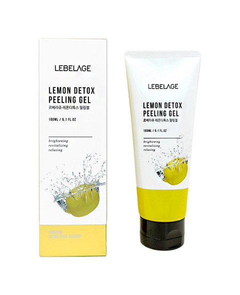 Lemon Detox Peeling Gel, peeling mask, lebelage, teamra, organic, korean skin care, organic product Lemon Detox Peeling Gel, peeling mask, lebelage, teamra, organic, korean skin care, organic product