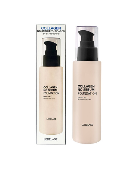 Collagen no Sebum Foundation 13, fondatine, krem puder, lebelage, teamra, makeup, korean beauty Collagen no Sebum Foundation 13, fondatine, krem puder, lebelage, teamra, makeup, korean beauty