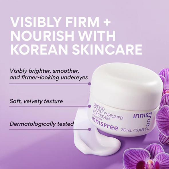 Jeju Orchid Eye Cream, hydrating cream, ete cream, innisfree, korean skincare, teamra Jeju Orchid Eye Cream, hydrating cream, ete cream, innisfree, korean skincare, teamra