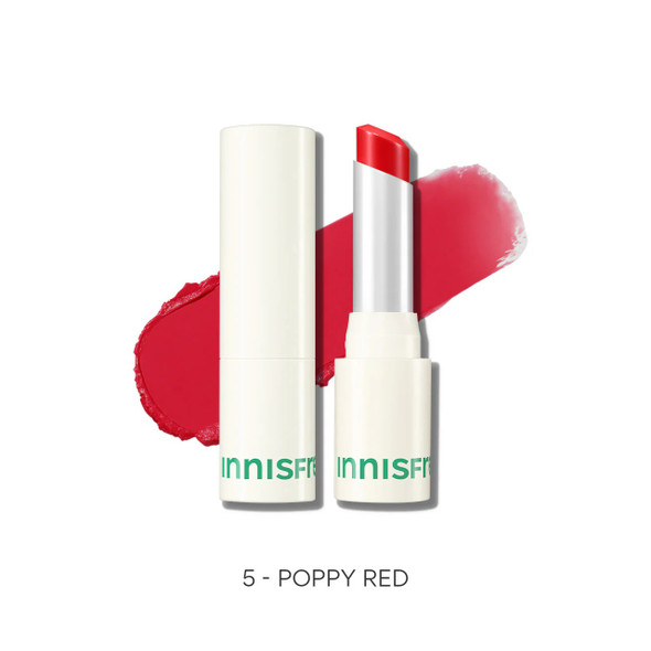 dewy lipstick, lip tint, korean makeup, innisfree, teamra, buzekuq