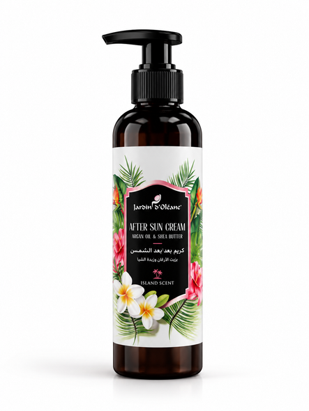 after sun cream, krem pas diellit, after sun lotion, krem hidratues pas plazhit, island scent, monoi body cream, krem me vaj argani, krem me shea butter, krem qetesues pas diellit, after sun moisturizer, krem per lekure te tharë nga dielli, krem pas rrezeve UV, body cream summer care, hidratues pas diellit, krem veror per trupin, after sun care, island scent cream, krem tropikal per trupin, krem me arome monoi, after sun albania.