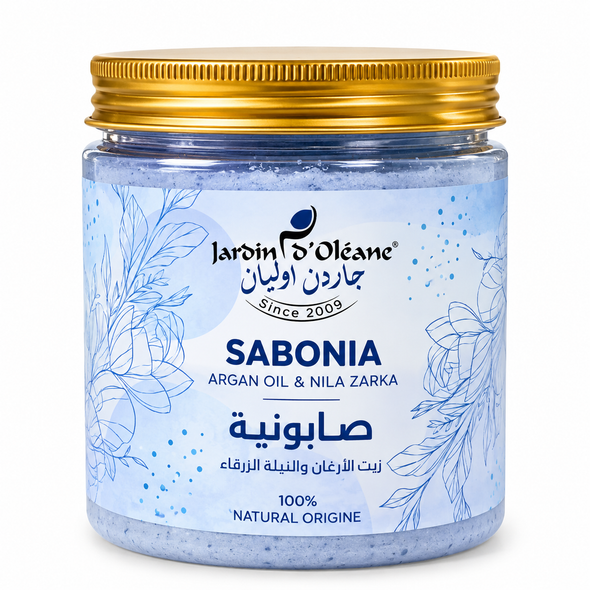 nila zarka, nila zarka soap, moroccan soap nila zarka, moroccan soap paste, sapun me nila zarka, sapun nila zarka, sapun maroken me nila zarka, sapun tradicional maroken, nila zarka për trupin, nila zarka për lëkurën, sapun për ndriçimin e lëkurës, sapun për ton uniform të lëkurës, sapun për eksfolim, sapun për pastrim të thellë, moroccan hammam soap, hammam soap, blue nila soap, blue nila morocco, Moroccan blue nila, sapun me vaj argani, sapun me vaj bajame, argan oil soap, exfoliating body soap, soap for glowing skin, Moroccan skincare, Moroccan beauty ritual, Jardin d'Oleane Nila Zarka, Jardin d'Oleane Moroccan Soap