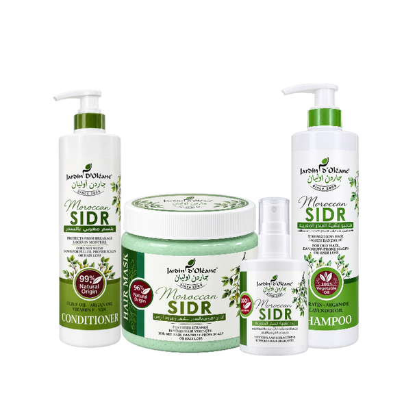 Moroccan Sidr Hair set, anti hair loss, anti dandruff