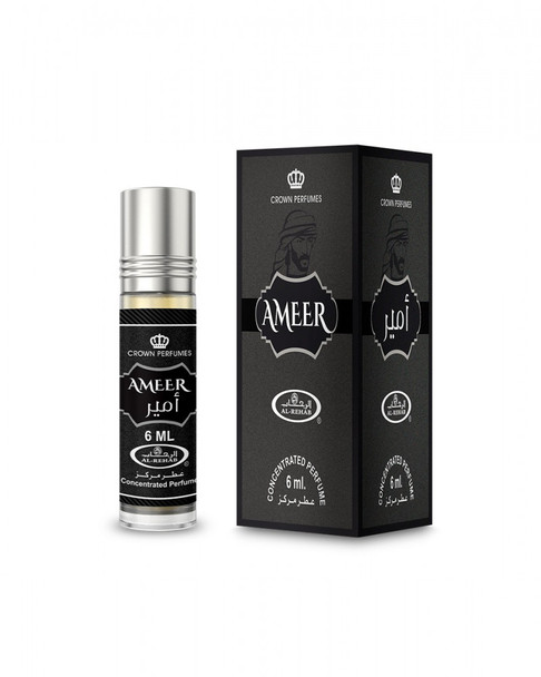 ameer perfume, ameer 6 ml, parfume arabe, al rehab, al rehab perfumes