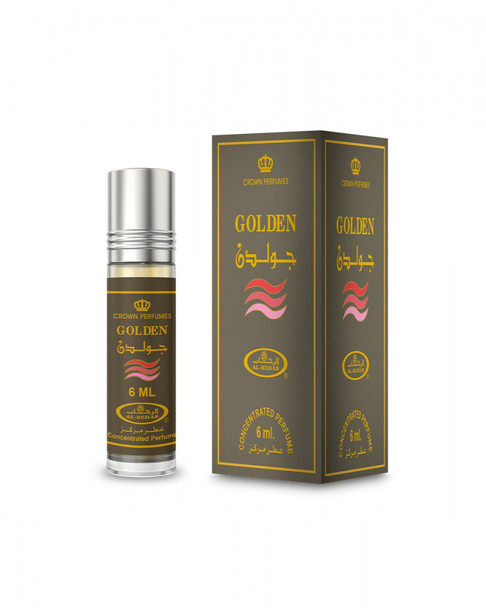 Golden perfume, Golden 6 ml, parfume arabe, al rehab, al rehab perfumes