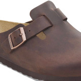 Birkenstock Boston Soft Footbed Clog – Habana Oiled Leather – Unisex