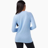 Smartwool Women's Classic Merino Base Layer Long Sleeve - Serene Blue Smartwool Women's Classic Merino Base Layer Long Sleeve - Serene Blue