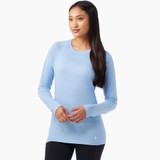 Smartwool Women's Classic Merino Base Layer Long Sleeve - Serene Blue Smartwool Women's Classic Merino Base Layer Long Sleeve - Serene Blue