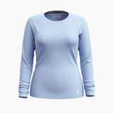 Smartwool Women's Classic Merino Base Layer Long Sleeve - Serene Blue Smartwool Women's Classic Merino Base Layer Long Sleeve - Serene Blue