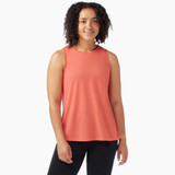 Smartwool Women's Active Mesh High Neck Tank - Coral Reef Smartwool Women's Active Mesh High Neck Tank - Coral Reef
