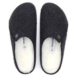 Birkenstock Unisex Zermatt Wool Shearling Anthracite Clog