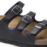 Birkenstock Florida Soft Footbed – Women’s Sandal – Black Oiled Leather