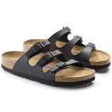 Birkenstock Florida Soft Footbed Sandal – Birko-Flor Black – Women’s