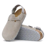 Birkenstock Tokio Clog – Stone Coin Suede Leather – Women’s