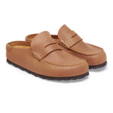 Birkenstock Women's Naples Cognac Oiled Leather Clog