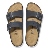 Birkenstock Women's Arizona Crosstown Black Oiled Leather Sandal