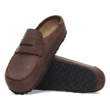 Birkenstock Men's Naples Habana Oiled Leather Clog