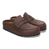 Birkenstock Men's Naples Habana Oiled Leather Clog