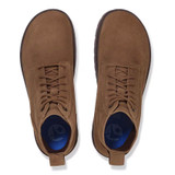 Birkenstock Men's Highwood Lace Mid Dark Tea Suede Leather Boot