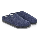 Birkenstock Men's Zermatt Wool Shearling Dark Blue Clog