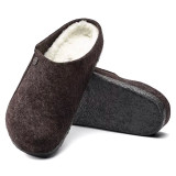 Birkenstock Zermatt Clog – Wool Shearling Mocha – Men’s