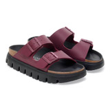 Birkenstock Women's Arizona Chunky Zinfandel Birko Flor Sandal