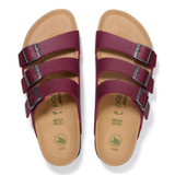 Birkenstock Women's Florida Platform Zinfandel Birko-Flor Sandal