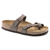 Birkenstock Women's  Mayari Birkibuc Mocha Sandal