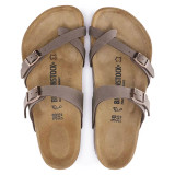 Birkenstock Mayari Sandal – Birkibuc Mocha – Women’s