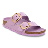 Birkenstock Arizona Sandal – Big Buckle High-Shine Crocus Leather – Women’s