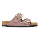 Birkenstock Women's Arizona Big Buckle Faded Purple Nubuck Leather Sandal