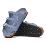 Birkenstock Women's Florida HEX Stone Blue Nubuck Leather Sandal