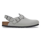 Birkenstock Tokio Clog – Pure Sage Nubuck Leather – Women’s