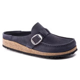 Birkenstock Women's Buckley Navy Suede Leather Clog Birkenstock Women's Buckley Navy Suede Leather Clog