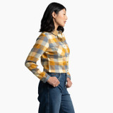 Kuhl Women's Darcy Flannel Long Sleeve Shirt - Harvest Kuhl Women's Darcy Flannel Long Sleeve Shirt - Harvest