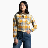 Kuhl Women's Darcy Flannel Long Sleeve Shirt - Harvest Kuhl Women's Darcy Flannel Long Sleeve Shirt - Harvest