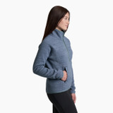 Kuhl Women's Avaline 1/4 Zip Fleece - Metal Blue Kuhl Women's Avaline 1/4 Zip Fleece - Metal Blue