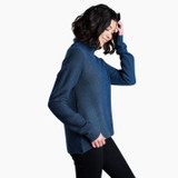 Kuhl Women's Solace Sweater - Metal Blue Kuhl Women's Solace Sweater - Metal Blue