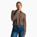 Kuhl Women's Fireside Henley Sweater - Coffee Kuhl Women's Fireside Henley Sweater - Coffee